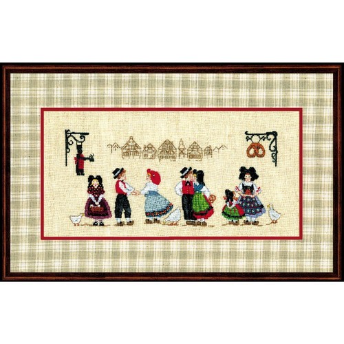 Kit broderie bonheur des - broderie,