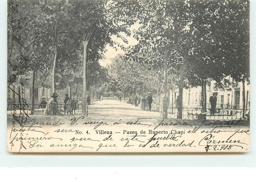 Villena paseo de ruperto - paseo,