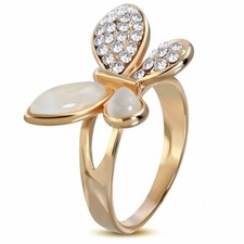 Bague cocktail en alliage