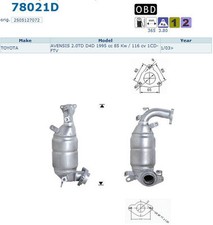 Pot catalytique Toyota Avensis