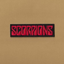 Scorpions embroidered iron - scorpions, iron-on