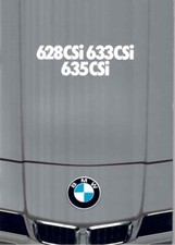 Catalogue Brochure BMW 628 CSI