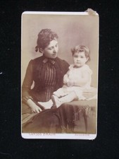 ANCIENNE CDV CARLOS BRAUN AVIGNON 84 MAMAN ET BEBE PRENNENT LA POSE