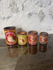 Lot de 4 Boites anciennes lithographiée  LA POULE AU POT - Bouillon