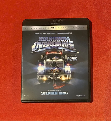 Blu ray maximum overdrive - blu,