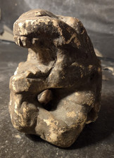 Ancienne sculpture zoomorphe