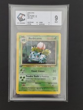 Carte Pokemon : Herbizarre 30/102 Edition 1 Set de base Wizards FR Neuf