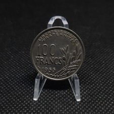 100 francs France 1955 B - Cochet, TTB+, sous pochette