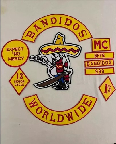 Bandidos patches biker vest - patches,