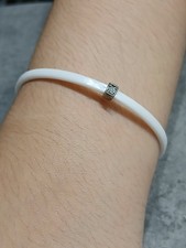 Bracelet Céramique, argent et