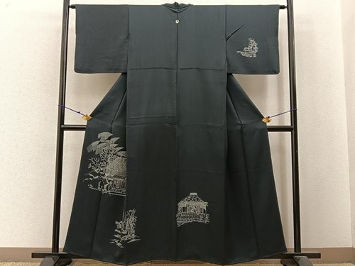 Kimono japonais visitant - , fil