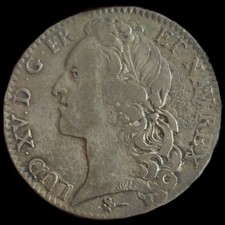 1/2 Écu Au Bandeau 1742 X