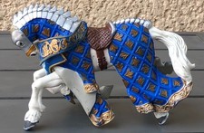 Figurine Cheval Papo , Chevalier, Moyen-Age, Château Fort