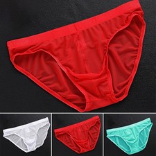 Short slip toutes saisons pochette sexy garçon respirant bombé pochette