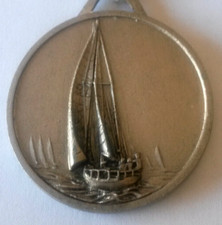 porte clés métal : VOILIER