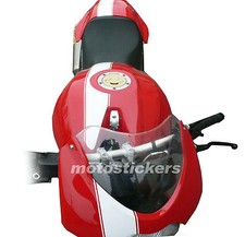 Ducati Monster 750 - Bande Adhésif Latéral - Side Stickers Band