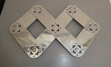 DESSOUS DE PLAT INOX EXTENSIBLE VINTAGE