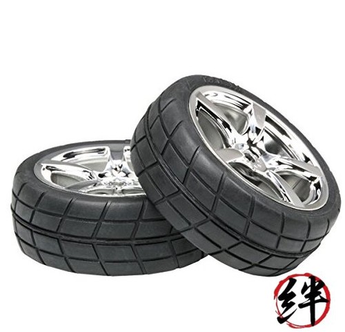 Roues tamiya chromées 5 - tamiya, à