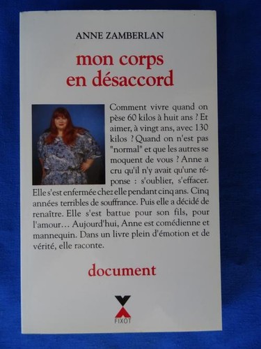 Anne zamberlan mon corps - zamberlan,