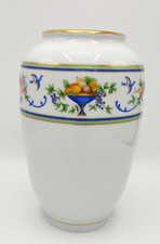 Vase en porcelaine décor
