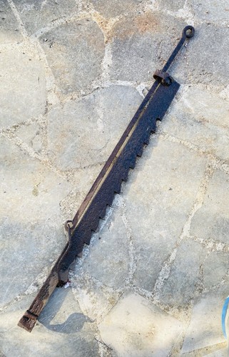 Crémaillère fer forgé - en,