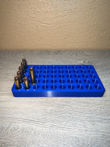 Plateau rechargement bleu - de,
