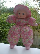  PELUCHE DOUDOU POUPEE CHIFFON YEUX BLEUS 42 CM FALCA