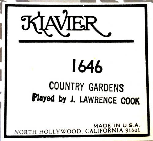 Klavier country gardens - gardens, j