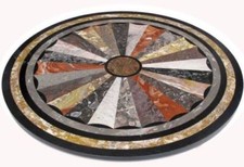36 " Noir Marbre Centre Table