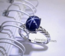 Bague femme saphir étoile