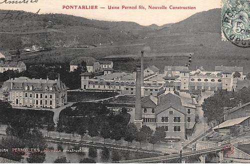 Pontarlier usine pernod - :,