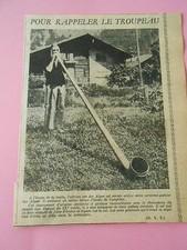 L'ancien Cor des Alpes pour