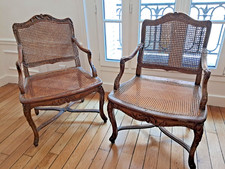 Paire de fauteuils époque régence Paris 15e