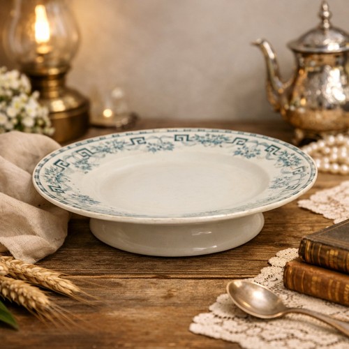 Ancien compotier faïence - ancien, en