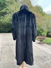 Manteau long en Vison Dark