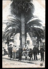 CANNES (06) BOULANGERIE & STAND MARCHAND au Marché de FORVILLE avant 1904