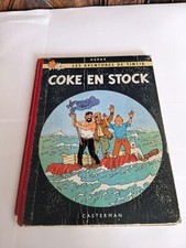 tintin coke en stock B24 1958 hergé	BE