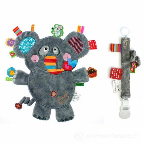 Doudou plat éléphant - #,