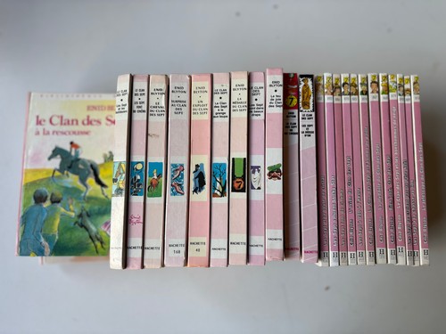 Lot livres clan des - des, sept
