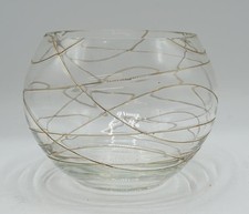 Partylite Calypso Or Mosaïque Porte-Bougie Votive 5” De Large