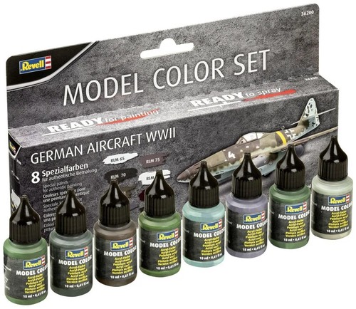 Set peintures maquette revell - maquette,
