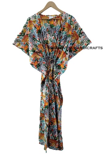 Robe caftan gitane ample - , en