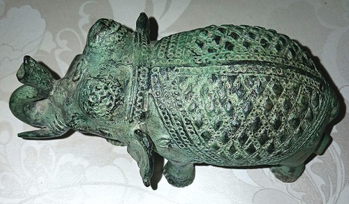 Statuette elephant laiton - elephant, *