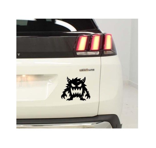 Sticker angry monster - sticker, –