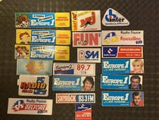 Autocollants Ancien  Radio