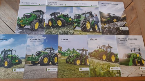Lot brochures tracteurs - 8,