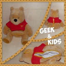 Peluche Winnie l'ourson Sac de rangement Winni the pooh Disney - Ref C21