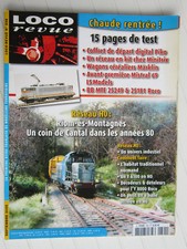 LOCO REVUE N° 698 /Riom'ès-Montagnes /Y 6100 en HO/Y 8000 ROCO/BB MTE 25249 ROCO