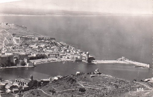 Collioure vue panoramique - 66,