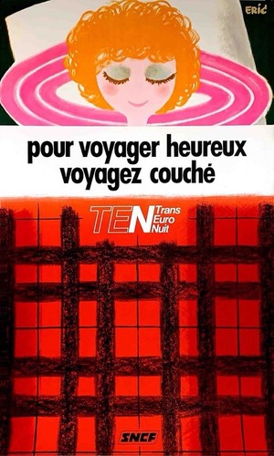 Affiche poster train sncf - affiche,